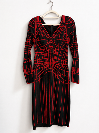 Thierry Mugler Couture FW 2001 Runway Spider Dress