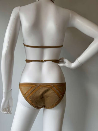 Gucci Tom Ford 2005 Runway Brown Bikini