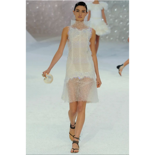 Chanel 2012 Runway Iridescent Dress