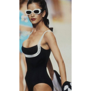 Chanel 90’s Runway One Piece Swimsuit