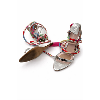 Emilio Pucci Vintage Wrap Around Sandals (39)