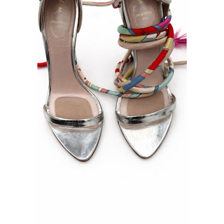 Emilio Pucci Vintage Wrap Around Sandals (39)